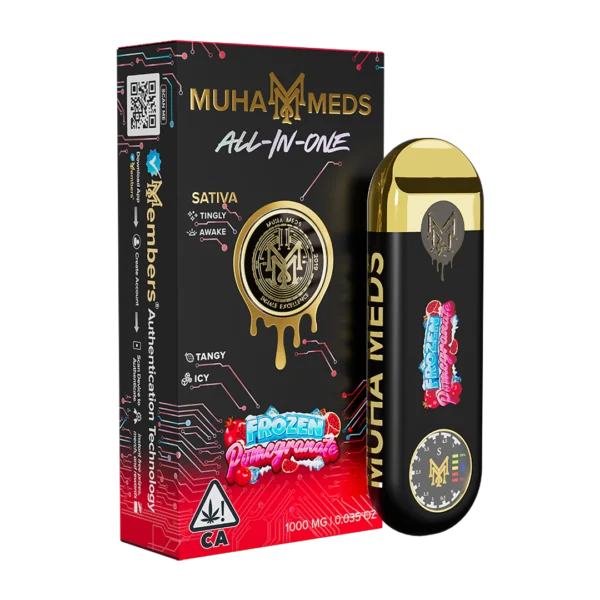 Muha Meds Frozen Pomegranate 1g