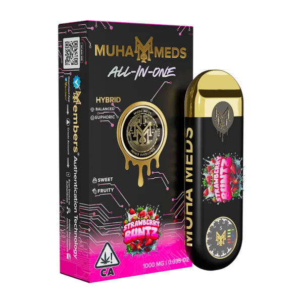 Muha Meds Strawberry Runts 1g