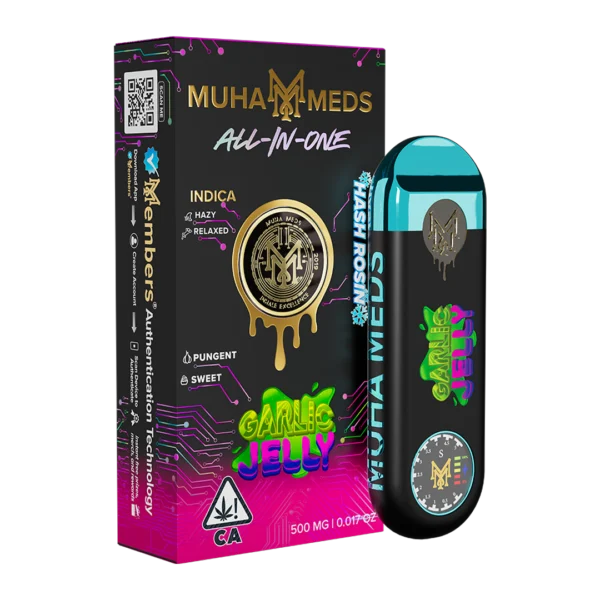 Muha Meds Garlic Jelly 500mg