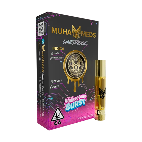 Muha Meds Bubblegum Burst 1000mg